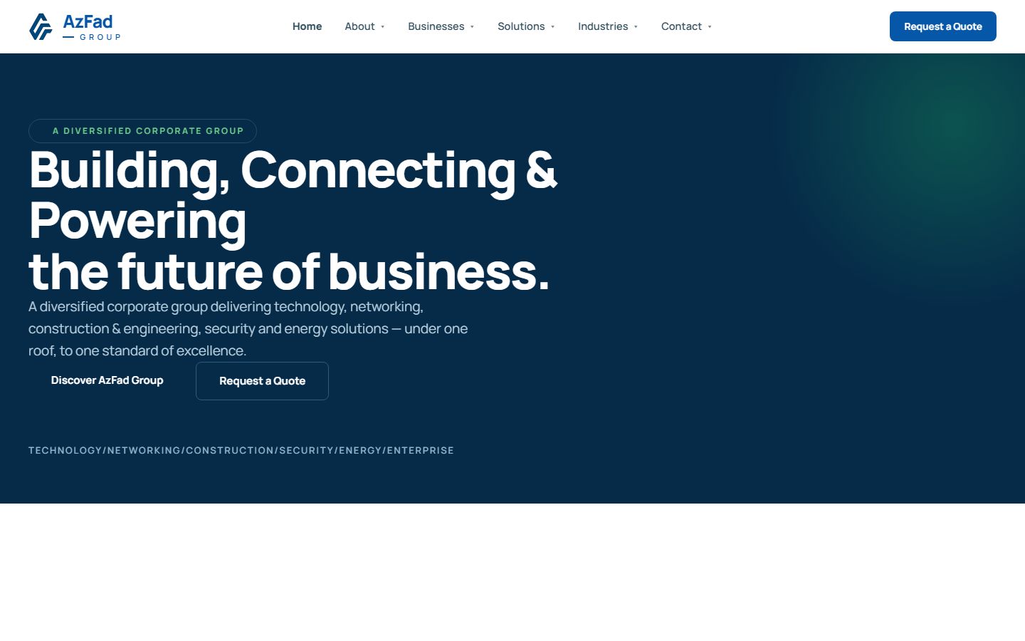 AzFad Group Corporate Platform